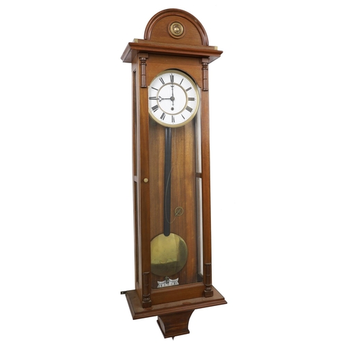 1242 - Vienna single weight regulator wall clock, the 6
