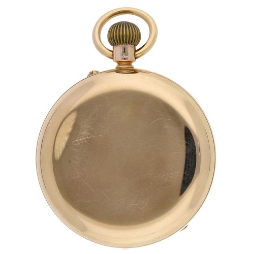 379 - Lewis, Margate & Ramsgate - Victorian 9ct lever pocket watch, Birmingham 1893, signed gilt frost... 