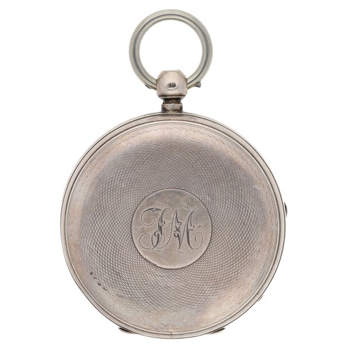 369 - Gibson Limited, Belfast - Edward VII silver fusee lever pocket watch, Chester 1902, signed movement,... 