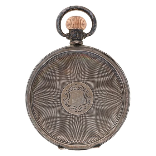 362 - Dimier Freres & Co., Selezi - silver lever pocket watch, Birmingham 1919, signed movement with c... 