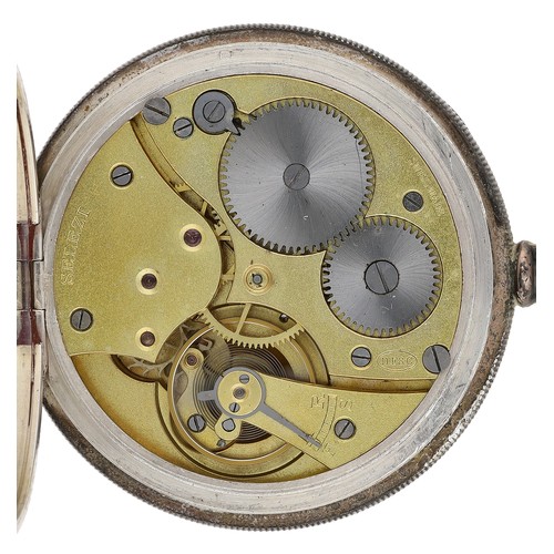 362 - Dimier Freres & Co., Selezi - silver lever pocket watch, Birmingham 1919, signed movement with c... 