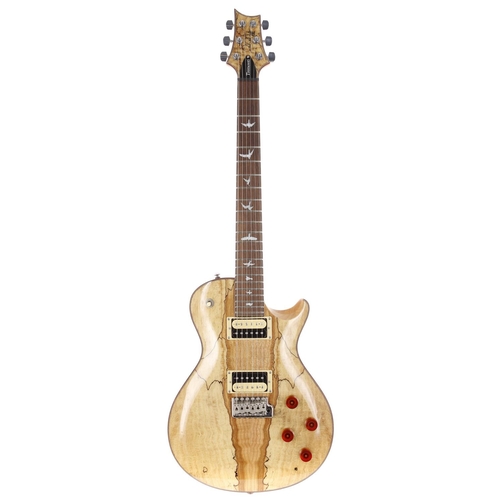 18 - 2017 Paul Reed Smith (PRS) SE Tremonti electric guitar, made in Korea; Body: natural spalted top upo... 