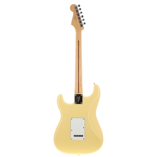 3 - 2021 Fender Player Stratocaster electric guitar, made in Mexico; Body: buttercream finished alder, a... 