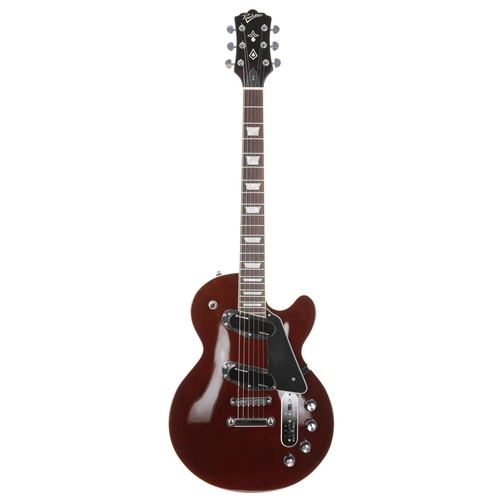 32 - 2021 Revelation RLR electric guitar; Body: walnut finished mahogany, a few light dings; Neck: good; ... 