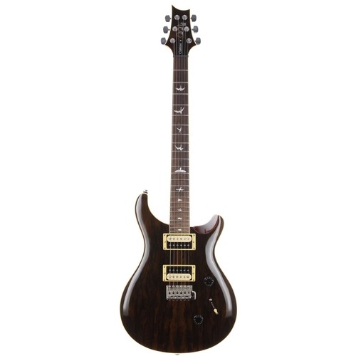 36 - 2019 Paul Reed Smith (PRS) SE Custom 24 electric guitar, made in Indonesia; Body: Zircote top upon b... 