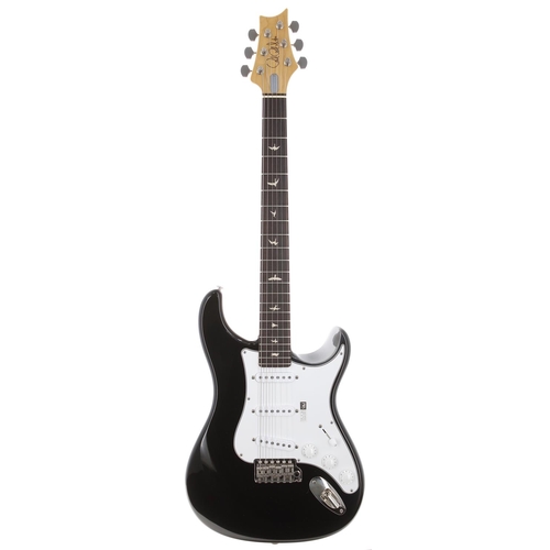 38 - 2018 Paul Reed Smith (PRS) John Mayer Silver Sky electric guitar, made in USA; Body: black gloss fin... 