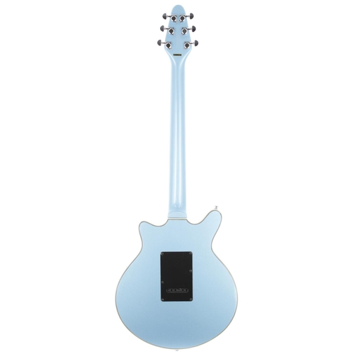 42 - Brian May Guitars Special electric guitar; Body: metallic blue finish; Neck: good; Fretboard: ebony;... 