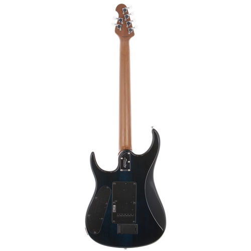 44 - Sterling by Music Man John Petrucci JP150 electric guitar, made in Indonesia; Body: Cerulean Paradis... 