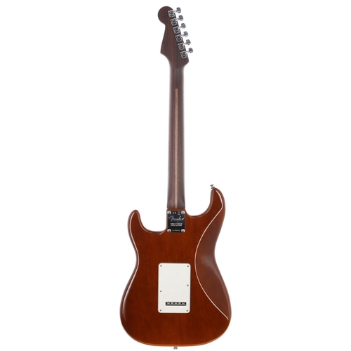51 - 2019 Fender Rarities Flame Maple Top Stratocaster HSS Thinline electric guitar, made in USA; Body: v... 