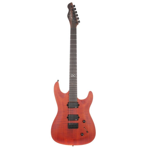 52 - 2020 Chapman ML1 Pro Modern electric guitar, made in Korea; Body: satin burnt orange; Neck: maple ne... 
