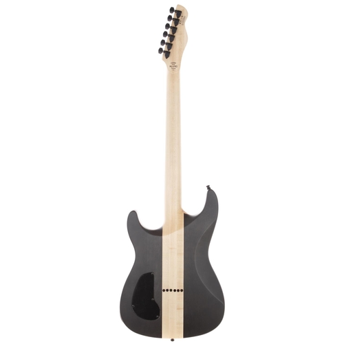 53 - 2018 Chapman ML1 Pro Modern electric guitar, made in Korea; Body: trans black finished flame maple t... 