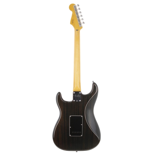 56 - 2013 Fender Modern Player Stratocaster HSH electric guitar, made in China; Body: charcoal transparen... 