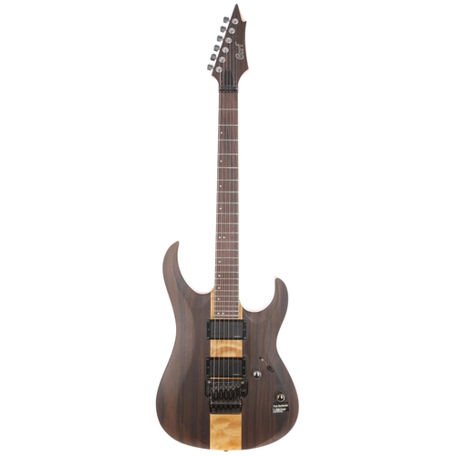 58 - 2015 Cort X-15th Anniversary electric guitar, made in Indonesia; Body: rosewood top upon alder; Neck... 