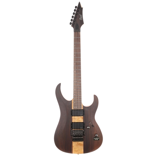 59 - 2015 Cort X-15th Anniversary electric guitar, made in Indonesia; Body: rosewood upon alder, a few mi... 