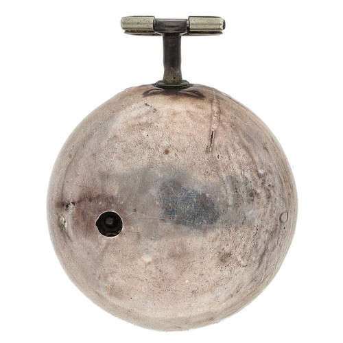 361 - Alurin, London - 18th Century silver verge pair cased pocket watch, London 1767, signed movement, no... 