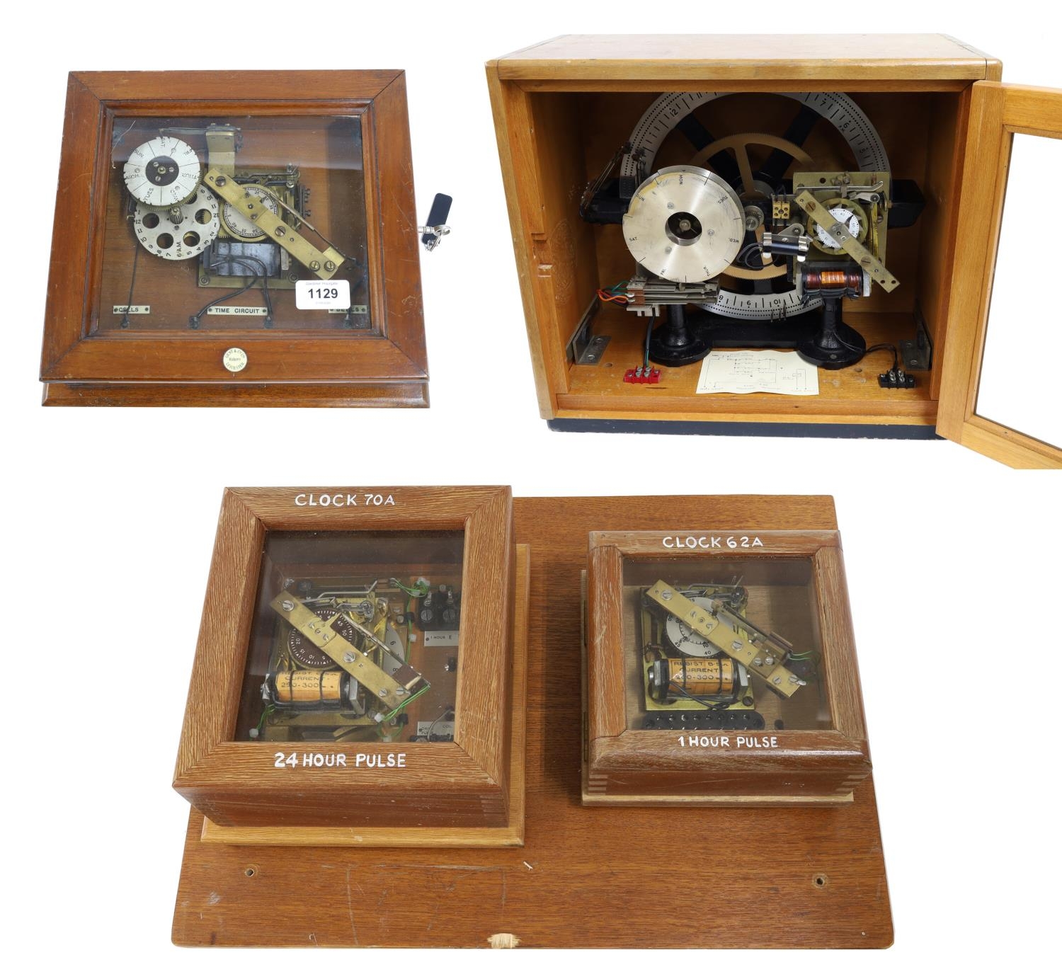 Four Gents of Leicester bell circuit/pulse control units (4)