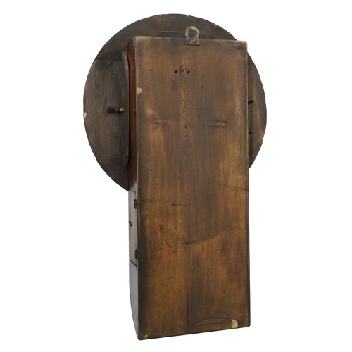 1249 - Two American two train wall clocks (2) (one at fault) 