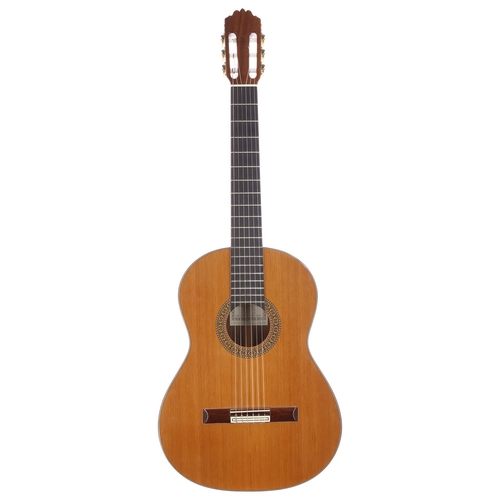 2286 - 1995 Ricardo Sanchis Carpio 2A classical guitar, made in Valencia, Spain; Back and sides: Indian ros... 