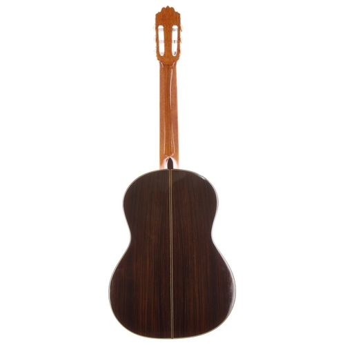 2286 - 1995 Ricardo Sanchis Carpio 2A classical guitar, made in Valencia, Spain; Back and sides: Indian ros... 