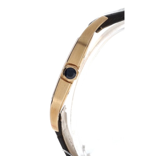 6 - Cartier Santos Dumont 18ct rose gold gentleman's wristwatch, reference no. 2650, serial no. 36642xxx... 