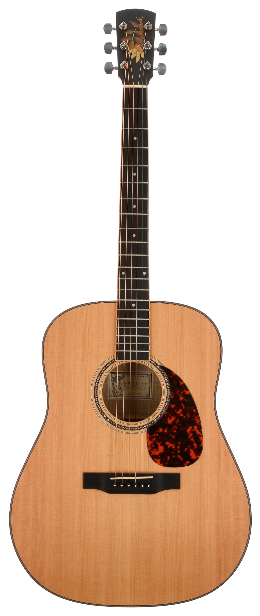 2016 Larrivee Custom Shop D-03FA Flamed Ash Limited Edition acoustic ...