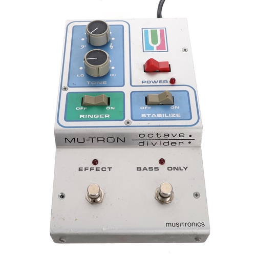 Musitronics Mu-Tron Octave Divider guitar pedal, made in USA (USA ...