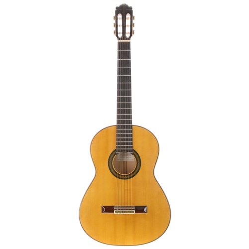2278 - 1982 Manuel Contreras Flamenco guitar, made in Madrid, Spain; Back and sides: natural cypress; Top: ... 