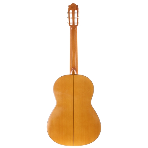2278 - 1982 Manuel Contreras Flamenco guitar, made in Madrid, Spain; Back and sides: natural cypress; Top: ... 
