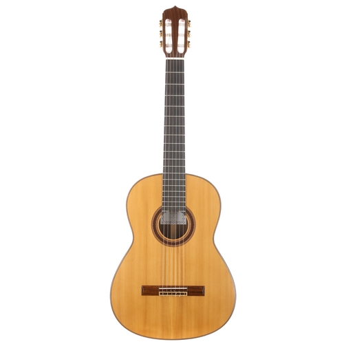 2280 - 2011 Otto Vowinkel classical guitar, made in Spain; Back and sides: Indian rosewood; Top: natural sp... 