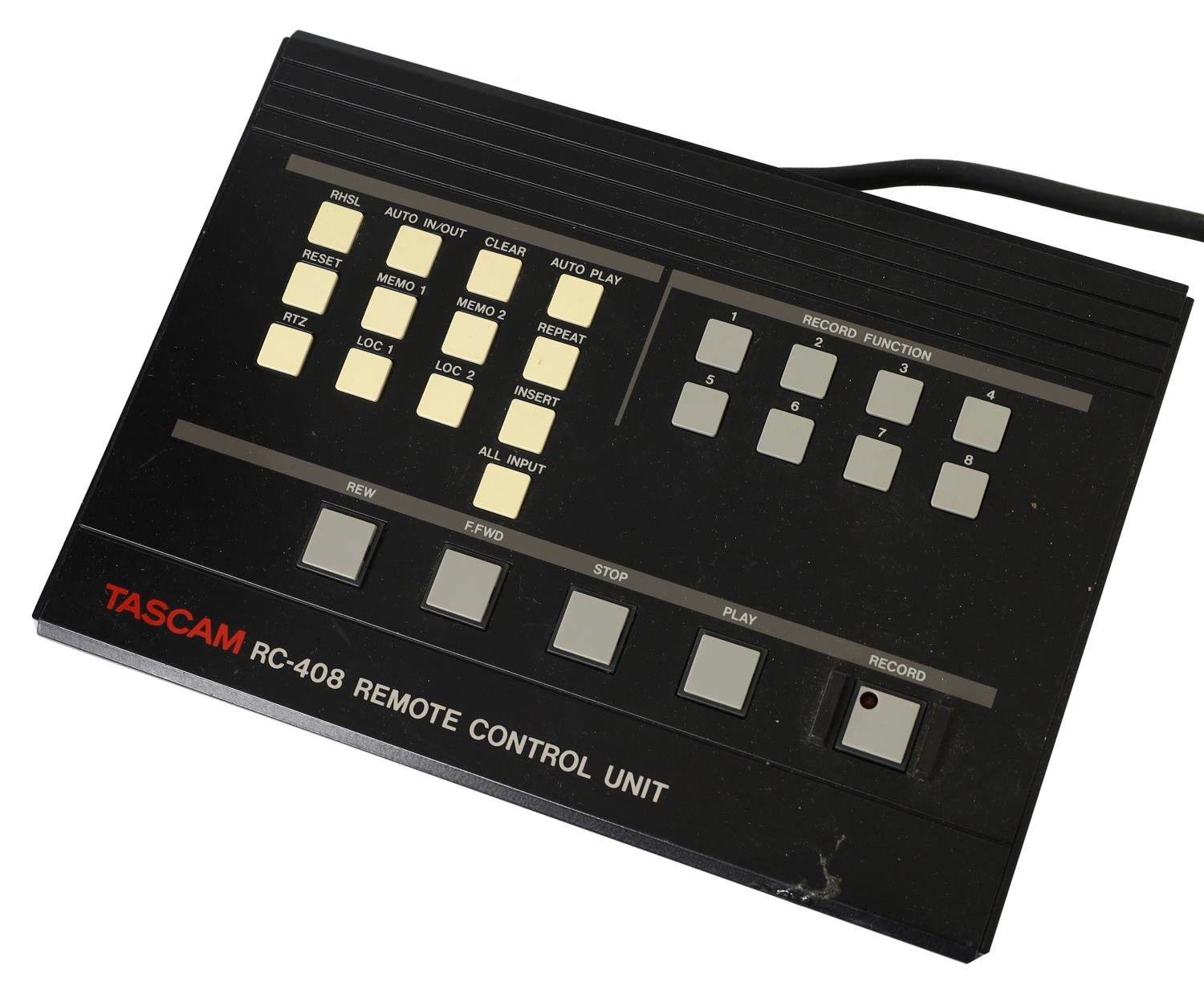 Tascam RC-408 remote control unit for TSR-8**Please note: Gardiner ...
