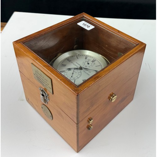 1070 - Thomas Mercer Ltd. two-day marine chronometer, no. 16713, signed 4.25