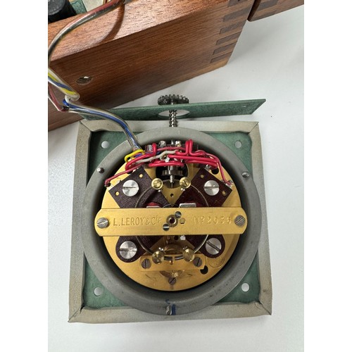 1065 - L. Leroy & Cie, Paris Chronostat ATO Patent chronometer, no. 2036, signed 3