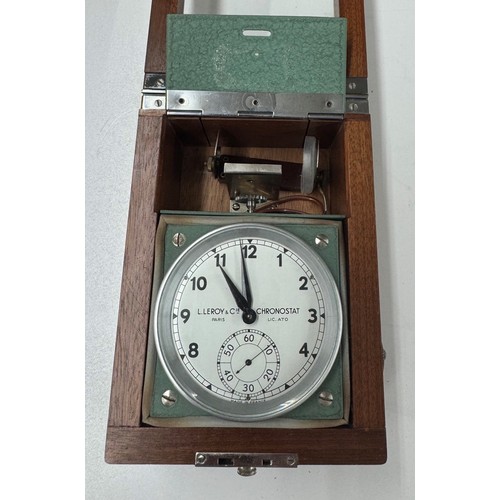 1065 - L. Leroy & Cie, Paris Chronostat ATO Patent chronometer, no. 2036, signed 3