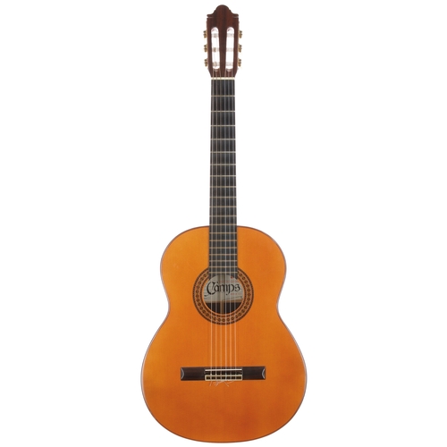 2252 - Mid 1980s Camps Model 12 classical guitar, made in Girona; Back and sides: Indian rosewood; Top: nat... 