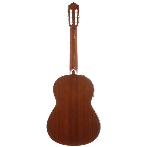 2254 - Yamaha CGX-101 electro-classical guitar, within Taylor gig bag