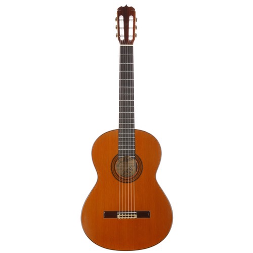 2265 - 1982 José Ramirez Clase 1A classical guitar, made in Madrid, Spain; Back and sides: Indian rosewood;... 