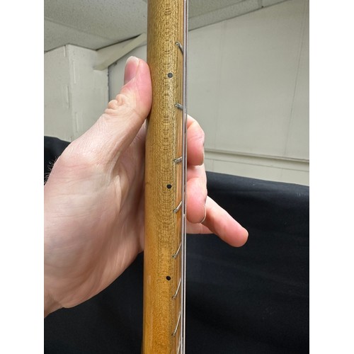 6 - 1959 Fender Stratocaster electric guitar, made in USA; Body: three-tone sunburst finished alder, som... 