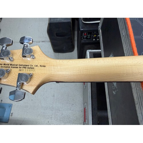 18 - 2017 Paul Reed Smith (PRS) SE Tremonti electric guitar, made in Korea; Body: natural spalted top upo... 