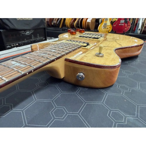 18 - 2017 Paul Reed Smith (PRS) SE Tremonti electric guitar, made in Korea; Body: natural spalted top upo... 