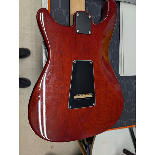 54 - 2011 Paul Reed Smith (PRS) NF3 electric guitar, made in USA; Body: cherry sunburst finished mahogany... 