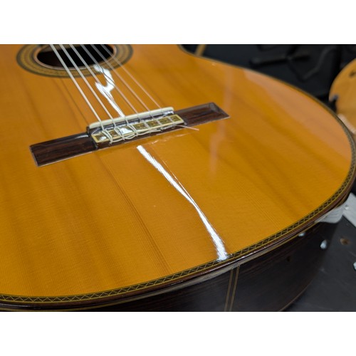 2253 - 2012 Paulino Bernabe Model 10 classical guitar, made in Madrid, Spain; Back and sides: Indian rosewo... 