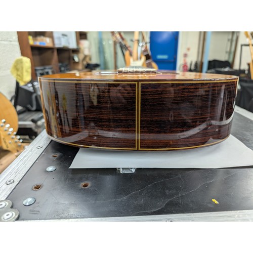 2253 - 2012 Paulino Bernabe Model 10 classical guitar, made in Madrid, Spain; Back and sides: Indian rosewo... 
