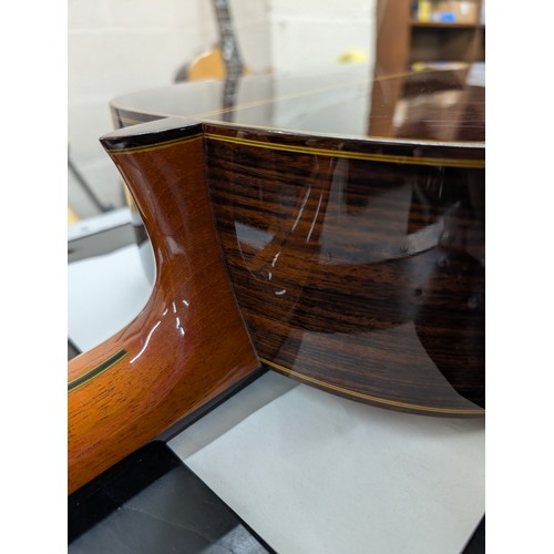 2253 - 2012 Paulino Bernabe Model 10 classical guitar, made in Madrid, Spain; Back and sides: Indian rosewo... 