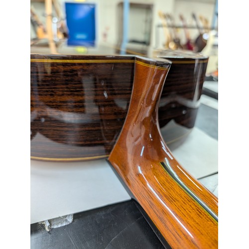 2253 - 2012 Paulino Bernabe Model 10 classical guitar, made in Madrid, Spain; Back and sides: Indian rosewo... 