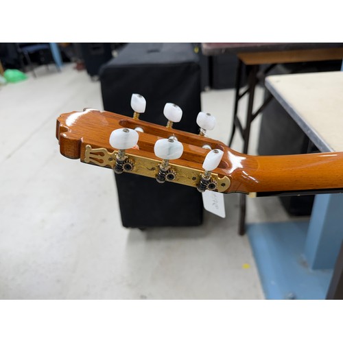 2278 - 1982 Manuel Contreras Flamenco guitar, made in Madrid, Spain; Back and sides: natural cypress; Top: ... 