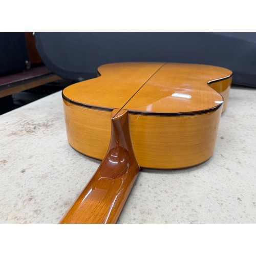 2278 - 1982 Manuel Contreras Flamenco guitar, made in Madrid, Spain; Back and sides: natural cypress; Top: ... 