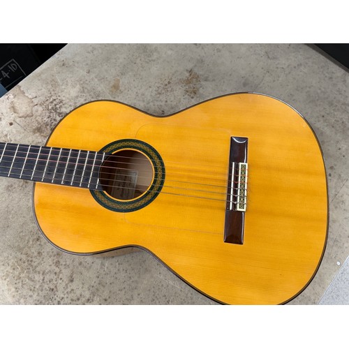 2278 - 1982 Manuel Contreras Flamenco guitar, made in Madrid, Spain; Back and sides: natural cypress; Top: ... 