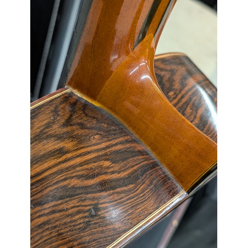 2282 - 1973 Ryoji Matsuoka 60 classical guitar, made in Japan; Back and sides: rosewood, light marks and we... 