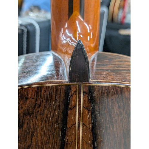 2282 - 1973 Ryoji Matsuoka 60 classical guitar, made in Japan; Back and sides: rosewood, light marks and we... 