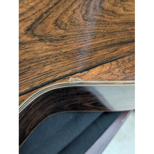 2282 - 1973 Ryoji Matsuoka 60 classical guitar, made in Japan; Back and sides: rosewood, light marks and we... 